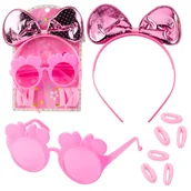 Zabawki kreatywne - ND24_23402 Zestaw Pieknosci Opaska Do Wlosow Z Ko - miniaturka - grafika 1