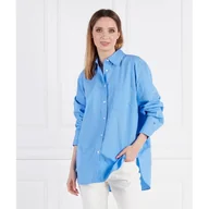 Koszule damskie - Tommy Hilfiger Koszula 1985 ORG CO POPLIN OVERSZD Oversize fit - miniaturka - grafika 1