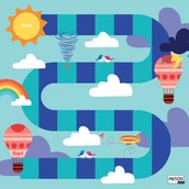 Maty edukacyjne - Mata Animacyjna XL Gra planszowa Przygoda AKSON-150x150 - miniaturka - grafika 1