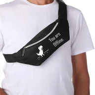 Nerki - NERKA na PAS Torba CZARNA Szary Zamek OFFLINE Wz - miniaturka - grafika 1