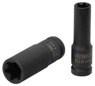 KS Tools 515.1058 1/2 cala TX-E-siła klucz nasadowy, długie, E22 - Klucze i nasadki - miniaturka - grafika 1