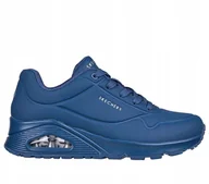Sneakersy damskie - Sneakersy damskie Skechers Uno-Stand On Air buty sportowe skórzane modne - miniaturka - grafika 1