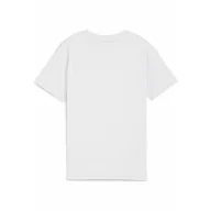 Odzież sportowa dziecięca - Młodzieżowa koszulka Essentials Camo PUMA White - miniaturka - grafika 1