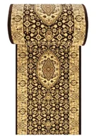 Wycieraczki - Brązowy klasyczny chodnik na metry F4-P88 - miniaturka - grafika 1