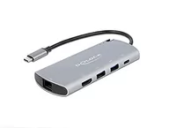 Części i akcesoria do laptopów - Delock USB-C DS M.2 Slot-4K HDMI USB LAN + PD 3.0 - miniaturka - grafika 1