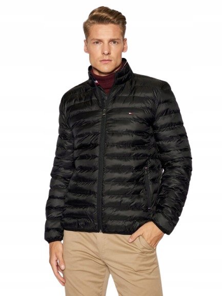 TOMMY HILFIGER KURTKA MĘSKA PIKOWANA LOGO XL 26BA
