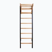 Wyposażenie sportowe i gimnastyczne - Drabinka gimnastyczna BenchK 212B black matte/oak WYSYŁKA W 24H 30 DNI NA ZWROT - miniaturka - grafika 1