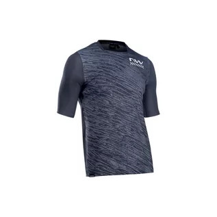Koszulki sportowe męskie - Koszulka rowerowa mtb NORTHWAVE BOMB Jersey czarna - grafika 1