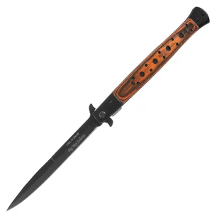 Nóż składany Master Cutlery TF-547WD Spring Assisted Knife Brown - Noże - miniaturka - grafika 1