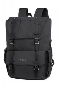 COOLPACK Plecak Coolpack na laptop USB rBag Packer Black Z011 - Torby na laptopy - miniaturka - grafika 1
