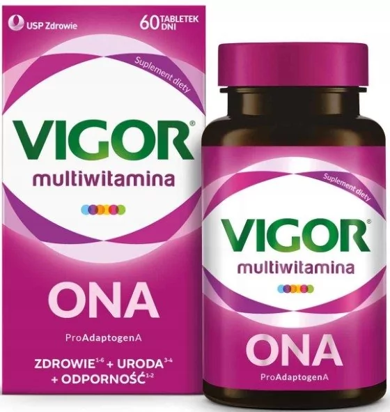 Vigor Multiwitamina Ona 60 tabletek