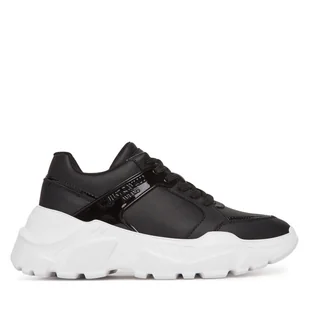 Sneakersy Just Cavalli 78RA3SL9 Czarny - Sneakersy damskie - miniaturka - grafika 1