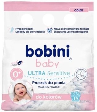 Bobini Baby proszek hipoalergiczny do prania kolorów 1,425 kg