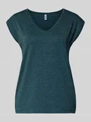 Bluzki damskie - Bluzka o kroju regular fit z mieszanki wiskozy model ‘BILLO’ - miniaturka - grafika 1