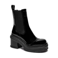 Sztyblety damskie - Armani Exchange Sztyblety na słupku - miniaturka - grafika 1