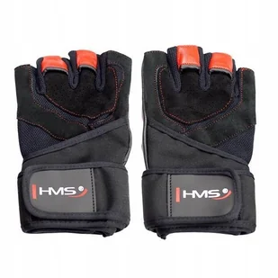 HMS RST01 BLACK/RED ROZM. M RĘKAWICE NA SIŁOWNIĘ - Rękawice do ćwiczeń - miniaturka - grafika 1