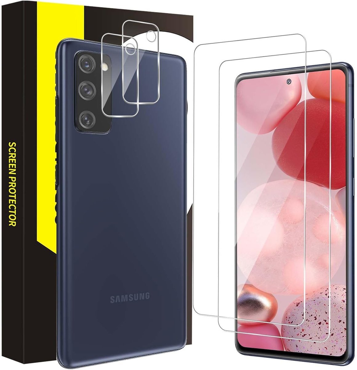 2x SZKŁO HARTOWANE DO SAMSUNG GALAXY S20 FE 5G 6.50