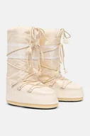Śniegowce damskie - Moon Boot śniegowce MB ICON NYLON kolor beżowy 80D1400440 L002 - miniaturka - grafika 1