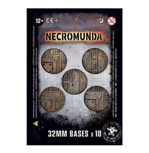 Necromunda 32mm Bases (x10) (300-16) GamesWorkshop 300-16 - Gry bitewne - miniaturka - grafika 1