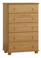 Komody - Komoda sosnowa drewniana nr11 g42 olcha - miniaturka - grafika 1