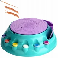 Masy plastyczne - Koło Garncarskie Kreatywny Zestawdla Dzieci Koło i Glina+Akcesoria Zabawki - miniaturka - grafika 1