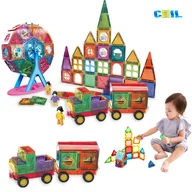 Klocki - Klocki Magnetyczne Dla Dzieci Diabelski Młyn 180 El.Coil - miniaturka - grafika 1