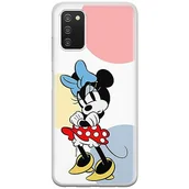 Etui i futerały do telefonów - Etui dedykowane do Samsung A03S wzór:  Minnie 078 oryginalne i oficjalnie licencjonowane - miniaturka - grafika 1