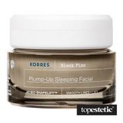 Kremy do twarzy - Korres Plump-Up Sleeping Facial Krem na noc 40 ml - miniaturka - grafika 1