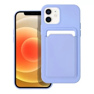 OEM Futerał Card Case Do Iphone 12 / 12 Pro Fioletowy - Etui i futerały do telefonów - miniaturka - grafika 1