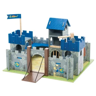 Zamek rycerski  zabawka drewniany  Excalibur Le Toy Van - Klocki - miniaturka - grafika 1