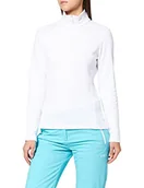 Bluzy damskie - CMP Damska bluza z polaru, Bianco, 50, 38E1596 - miniaturka - grafika 1
