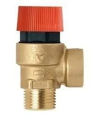 Zawory i kraniki - ZAWÓR BEZPIECZENSTWA Z MEMBRANĄ WZ 1/2*1/2*3BAR - miniaturka - grafika 1