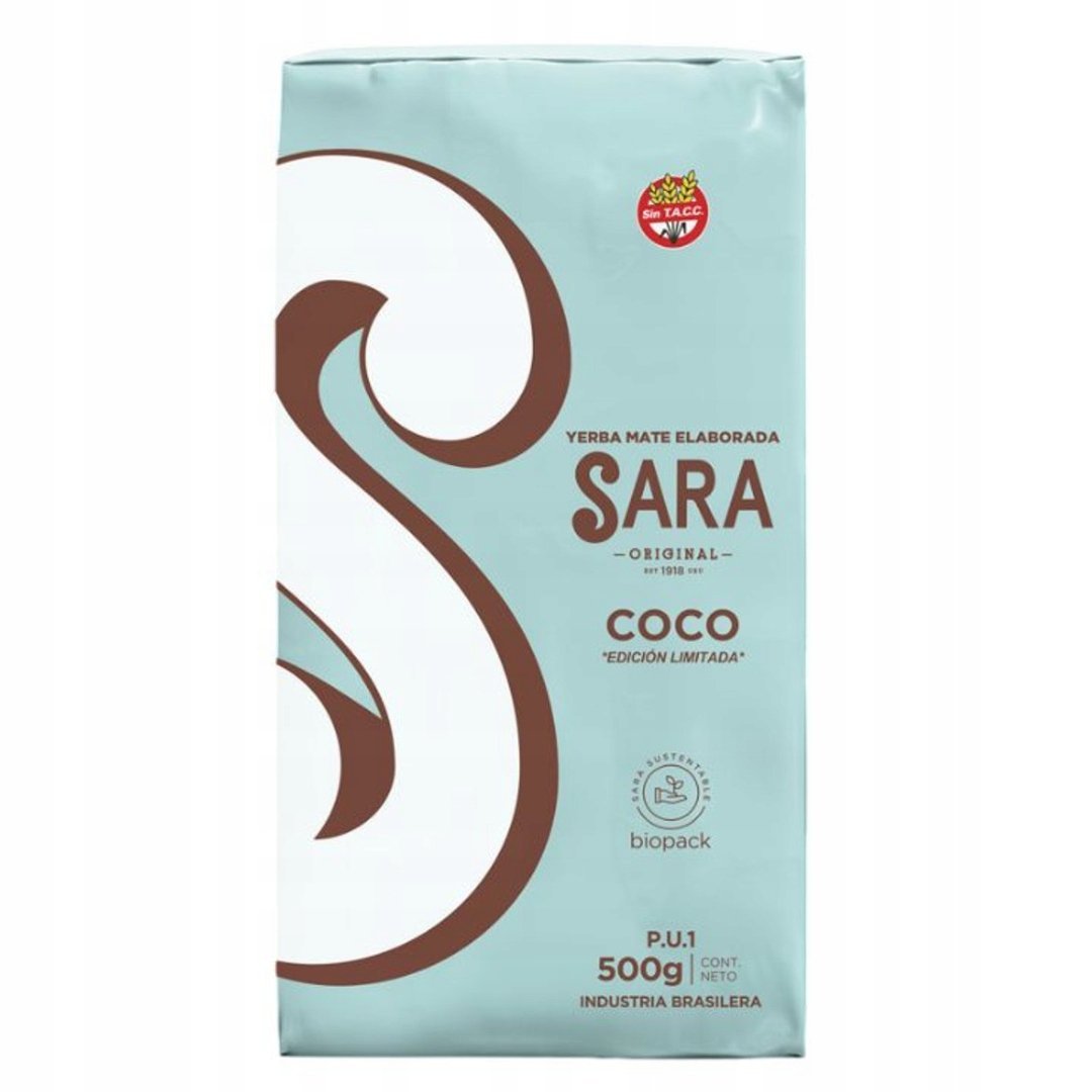Yerba Mate Sara Coco (Kokosowa) 500g 0,5kg