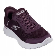 Buty sportowe damskie - Buty damskie Skechers Go Walk Flex Grand Entry burgundy 36 Eu - miniaturka - grafika 1
