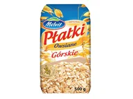 Płatki śniadaniowe i musli - Melvit Płatki owsiane górskie 500g - miniaturka - grafika 1