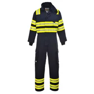 Odzież robocza - PORTWEST FR98 KOMBINEZON OGNIOODPORNY WILDLAND; GRANATOWY - miniaturka - grafika 1