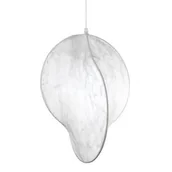 Lampy sufitowe - Lampa wisząca nad łóżko CHANCAY LE44597 jedwabna biała - miniaturka - grafika 1