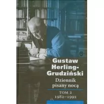 Wydawnictwo Literackie Gustaw Herling-Grudziński Dziennik pisany nocą tom 2 1982-1992 - Biografie i autobiografie - miniaturka - grafika 1