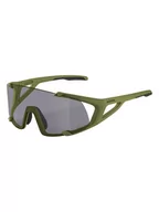 Okulary przeciwsłoneczne - Alpina Okulary sportowe "Hawkeye S Q-LITE V" w kolorze zielonym - miniaturka - grafika 1
