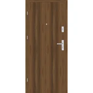 Drzwi zewnętrzne - Nawadoor Drzwi wewnętrzne wejściowe Grafen Akustic Orzech Premium 80 lewe do wewnątrz - miniaturka - grafika 1