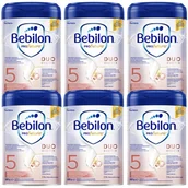 Mleko modyfikowane - Bebilon Profutura Duo Biotik 5 Formuła Na Bazie Mleka Zgrzewka 800g x 6 - miniaturka - grafika 1