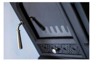 Piec koza żeliwny kominek kominkowy 6,7/9 kW (kolor: czarny) spełnia anty-smogowy EkoProjekt 04481618 - Piece wolnostojące - miniaturka - grafika 6