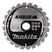 Tarcze do pił - Makita B-32714 piła tarczowa do cięcia drewna 216x30 mm 24 zęby Makblade - miniaturka - grafika 1