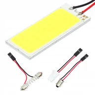 Żarówki samochodowe - Panel Moduł Led Cob 36chip W5W C5W C10W T4W listwa - miniaturka - grafika 1