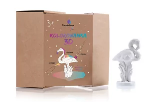 Candellana Kolorowanka 3D Flaming Low Poly - Zabawki kreatywne - miniaturka - grafika 1