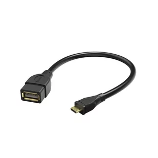 Hama Kabel USB 2.0 - microUSB-B OTG, 0.15 m - Kable USB - miniaturka - grafika 4