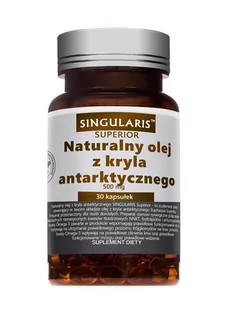 Singularis Superior Naturalny Olej z Kryla Antarktycznego, suplement diety, 30 kapsułek  3622041 - Serce i układ krążenia - miniaturka - grafika 1