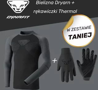 Bielizna sportowa damska - DYNAFIT Zestaw: bielizna Dryarn + rękawiczki Thermal - grafika 1