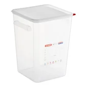 Pojemniki kuchenne - Pojemnik na produkty z polipropylenu z uchwytami 290x290x400 mm, 22 l ARAVEN, 11857 - miniaturka - grafika 1