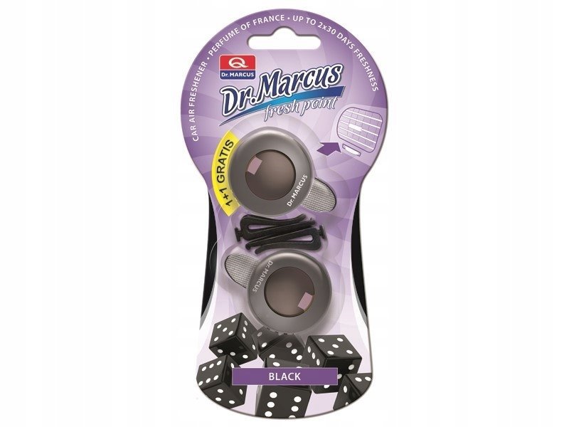 DR MARCUS Zapach Fresh Point Black do kratki wentylacyjnej odświeżacz